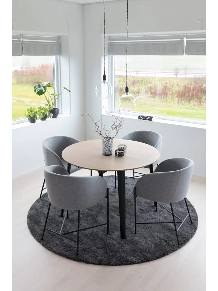 Esszimmerstuhl "Nelson" In Grau - (B)56 X (H)76 X (T)54 Cm – Bild 7