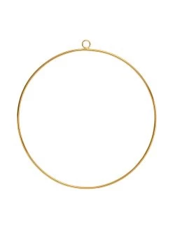 Deko-Metallring In Gold - Ø 30 Cm