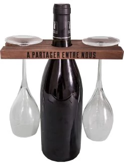 Glashalterung In Kiefer - (B)20 X (H)1,5 X (T)7 Cm