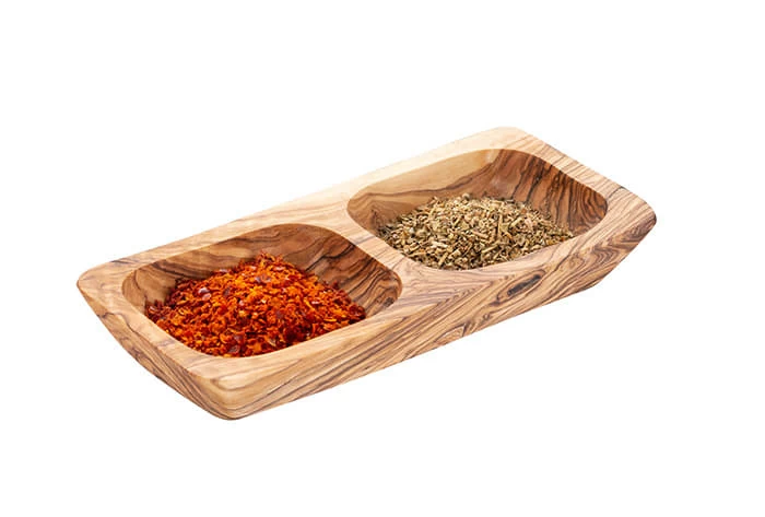 APS Schale -OLIVE- In Braun, Maße: 17,5 X 8,5 X 2,5 Cm – Bild 2