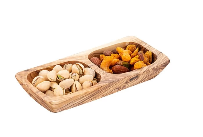 APS Schale -OLIVE- In Braun, Maße: 17,5 X 8,5 X 2,5 Cm – Bild 3