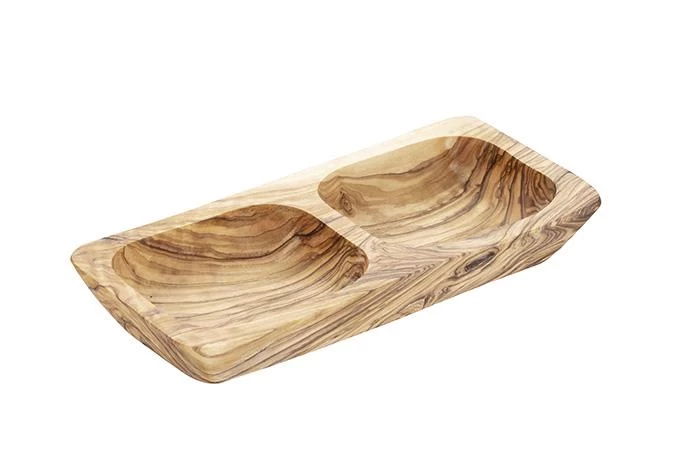 APS Schale -OLIVE- In Braun, Maße: 17,5 X 8,5 X 2,5 Cm