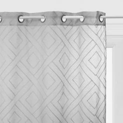 Ösenvorhang In Grau