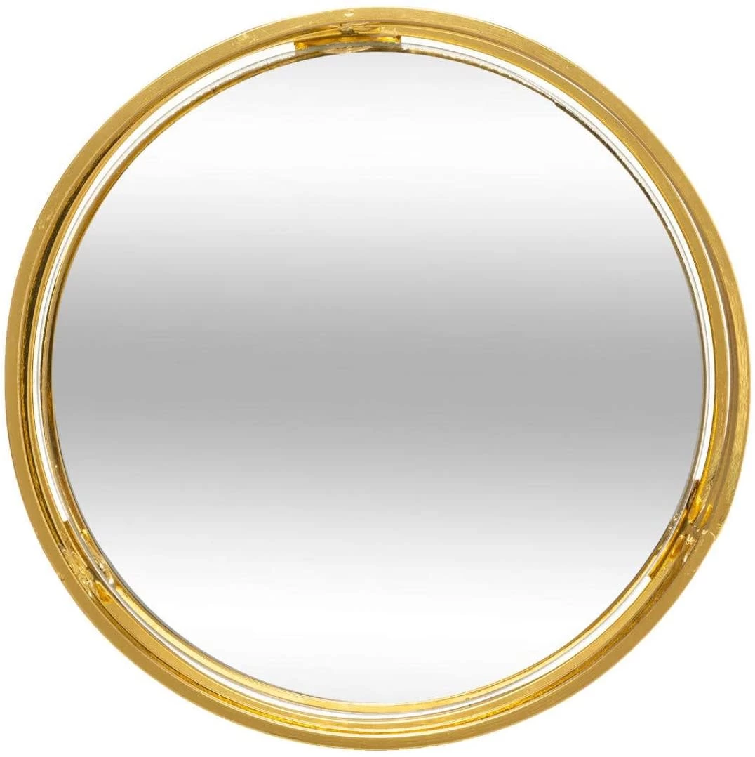 Spiegel-Tablett In Gold – Bild 5