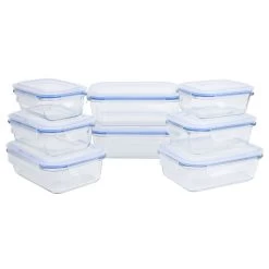 Frischhaltedose, Glas Mit Deckel 8er-Set