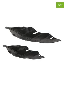 2er-Set: Dekoschalen "Jatay" In Schwarz