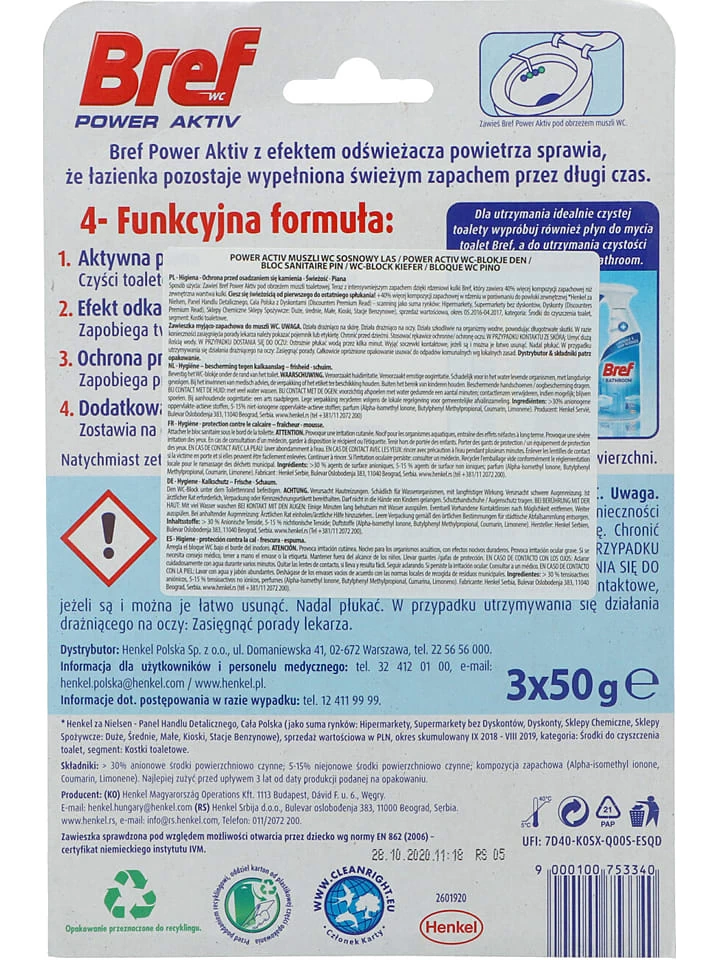 3er-Set: WC-Steine "Pine", 3 X 3 Stück (3x 150 G) – Bild 3