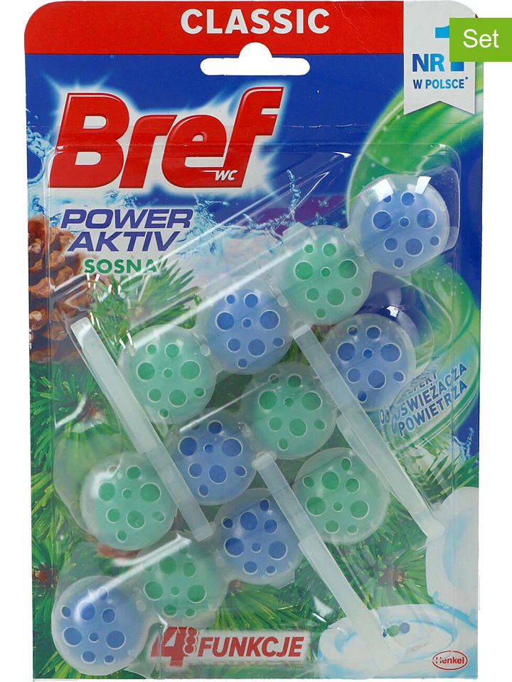 3er-Set: WC-Steine "Pine", 3 X 3 Stück (3x 150 G)