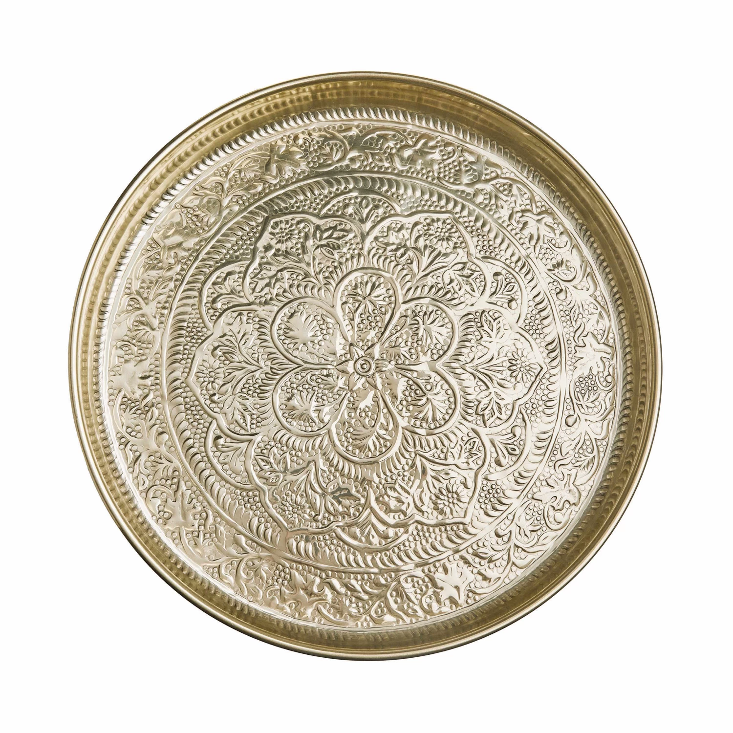 Deko Tablett Ø46cm ORIENTAL LOUNGE In Gold – Bild 2