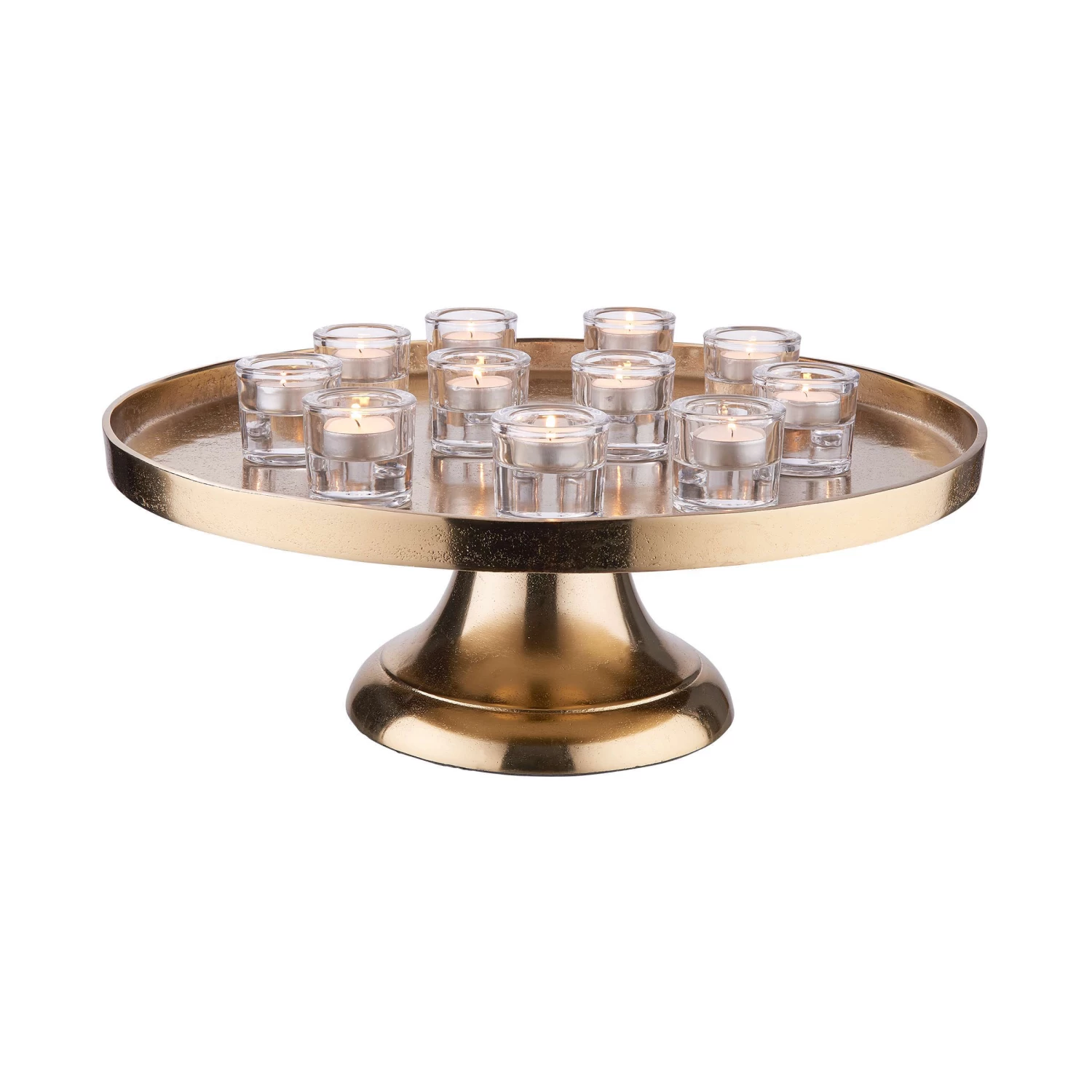 Deko-Teller Mit Fuß Ø50cm BANQUET In Gold – Bild 5