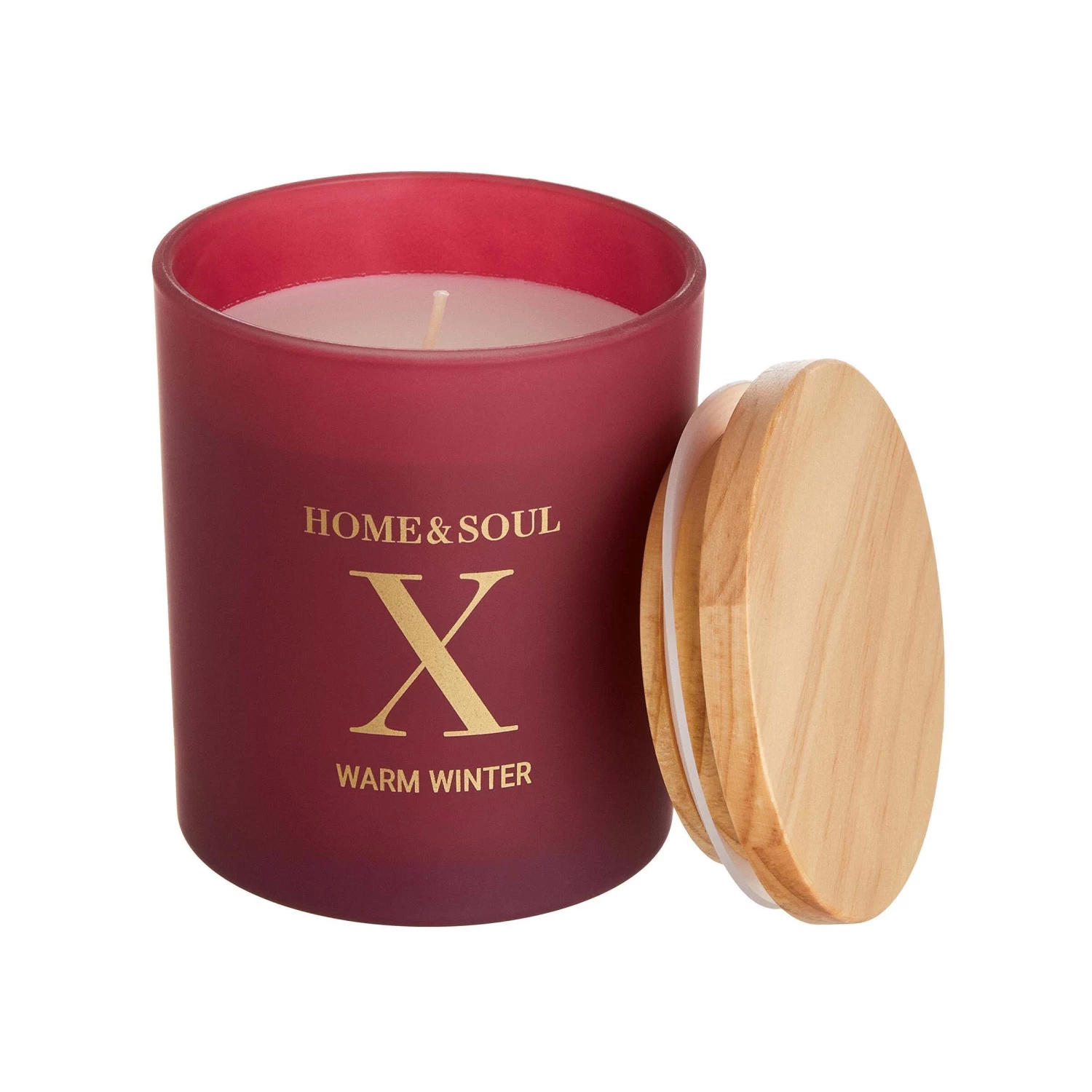 Duftkerze Warm Winter Mit Sojawachs HOME & SOUL In Bordeaux – Bild 2