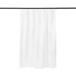 Duschvorhang Streifen WET WET WET In Weiß
