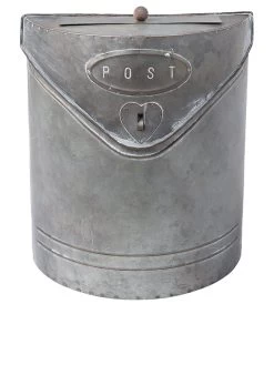 Briefkasten In Grau - (B)24 X (H)29 X (T)10 Cm