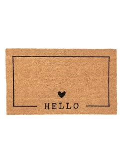 Kokos-Fußmatte In Hellbraun - (L)75 X (B)45 Cm