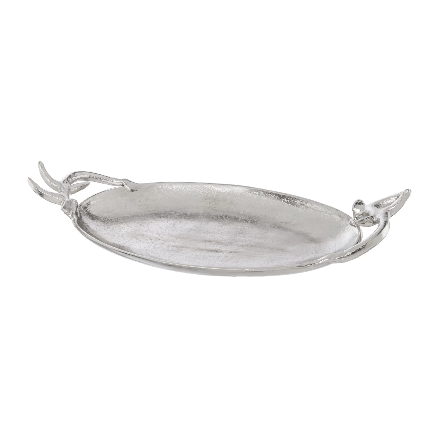 Deko-Schale Aus Aluminium In Silber