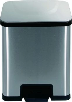 Abfalleimer Mit Elektronischem Deckel "Power Step" 38 L In Brushed