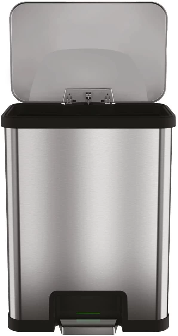 Abfalleimer Mit Elektronischem Deckel "Power Step" 38 L In Brushed – Bild 4