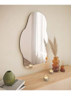 Spiegel "Baby" In Schwarz - (B)72 X (H)40 X (T)2,2 Cm