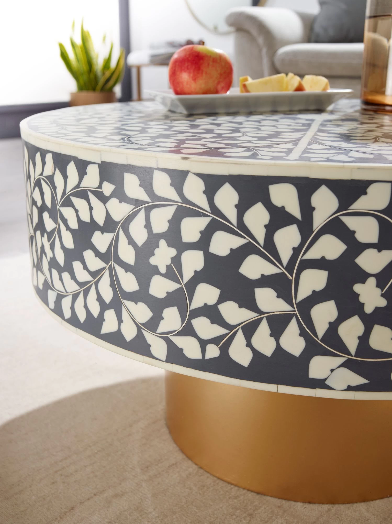 Couchtisch "FB82230" In Weiß,Grau / – Bild 5