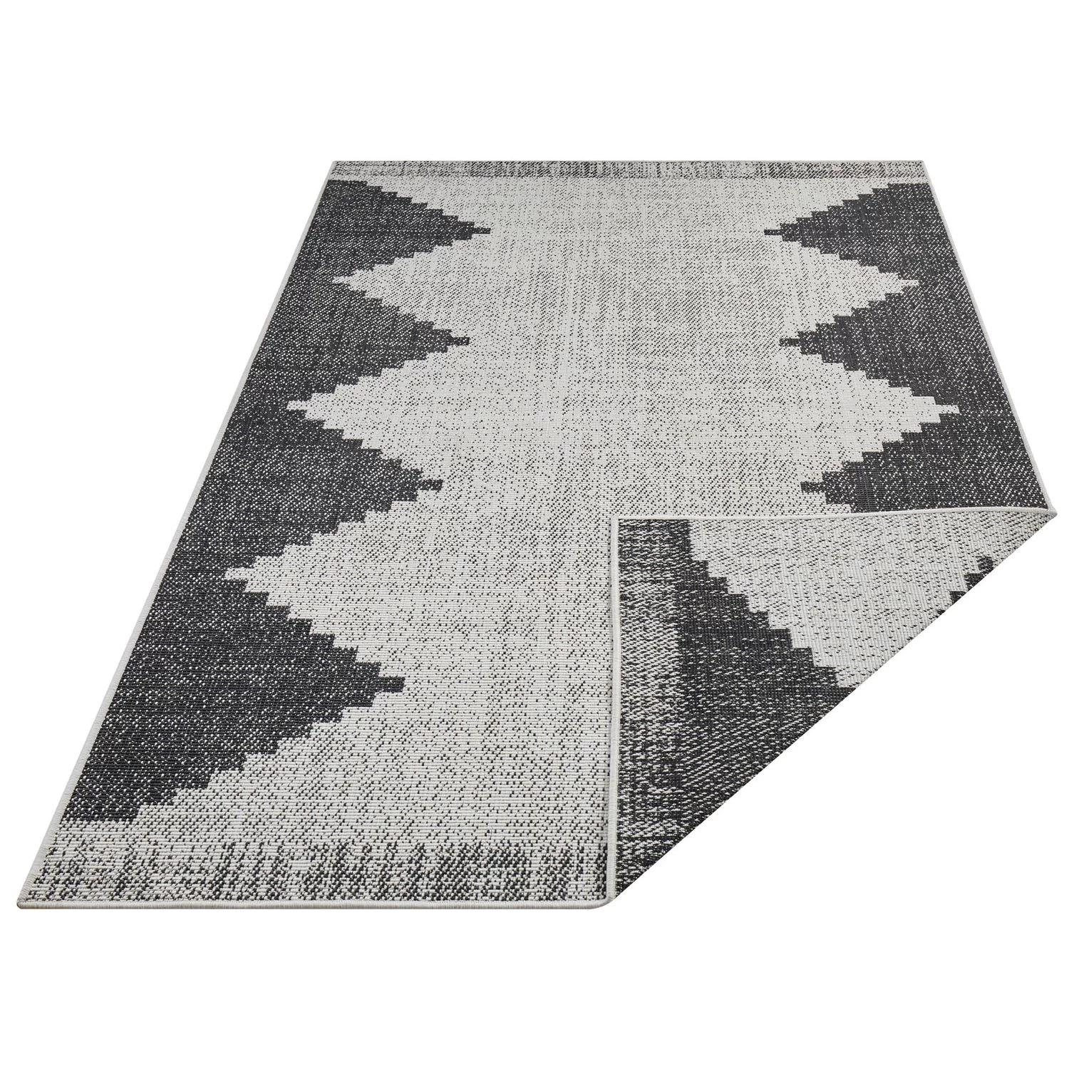 In- & Outdoor Wendeteppich Diona Schwarz – Bild 8