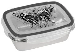 Brotdose Skull Mystic In Silber - 850ml