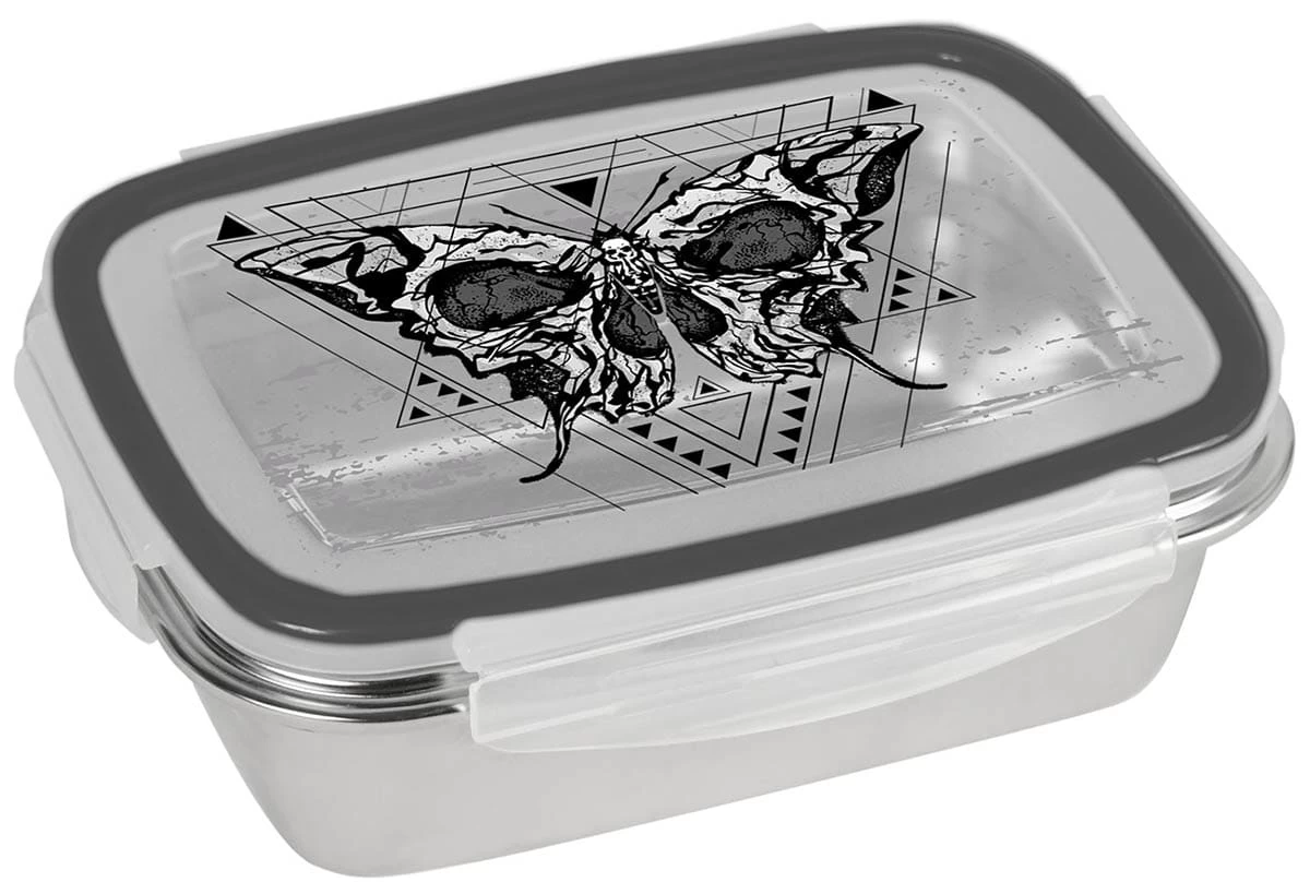 Brotdose Skull Mystic In Silber - 850ml