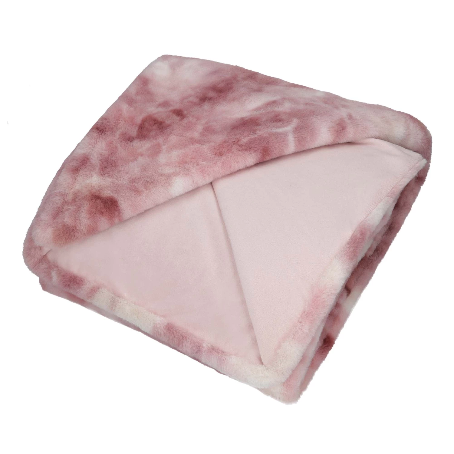 Batik Wohndecke RUMBA In Der Farbe Pink (rosa)