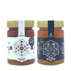 2er Honig-Set: 460g Thymian Honig Und 460g Pinien Honig Aus Kreta