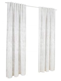 Gardine In Weiß/ Bunt