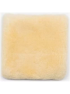 Sitzkissen Mit Merinofell In Gelb