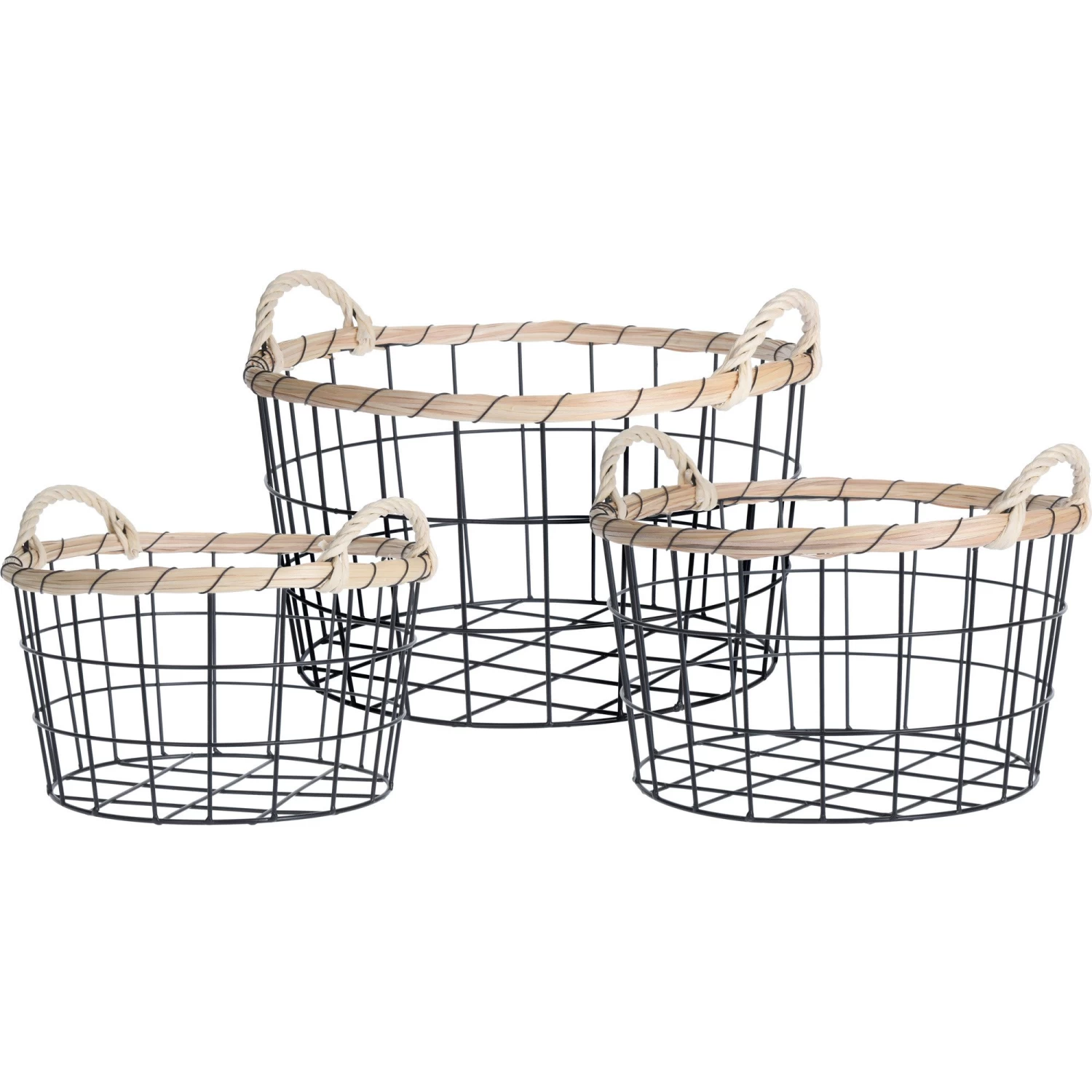 Dekokörbe In Schwarz