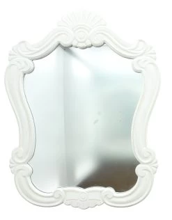 Spiegel "Eleganz" 39x53 In Weiß