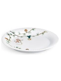 Dessertteller "Hammershøi" In Weiß/ Grün - Ø 22 Cm