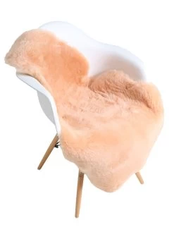 Dekorationslammfell In Rosa