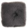 Lammfell-Sitzauflage In Grau
