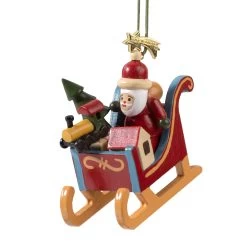 Baumschmuck Geschenkeschlitten In Bunt