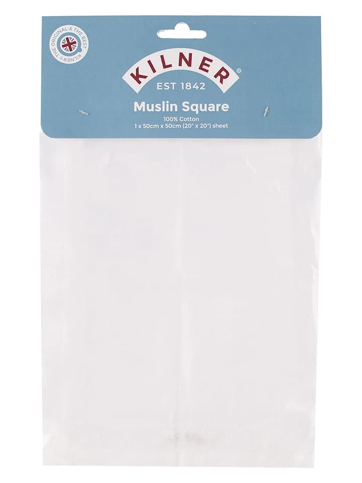 Kilner Mulltuch In Weiß - (L)50 X (B)50 Cm – Bild 2