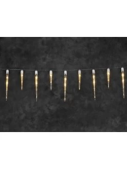 Konstsmide LED-Lichtervorhang "Eisregen" In Warmweiß - (L)13,75 M