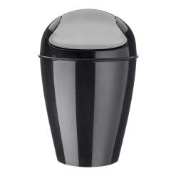 Koziol DEL M - Schwingdeckeleimer 12l In Cosmos Black