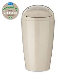 DEL XL - Schwingdeckeleimer 30l In Recycled Desert Sand