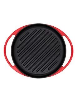 Laguiole Grillplatte In Schwarz/ Rot