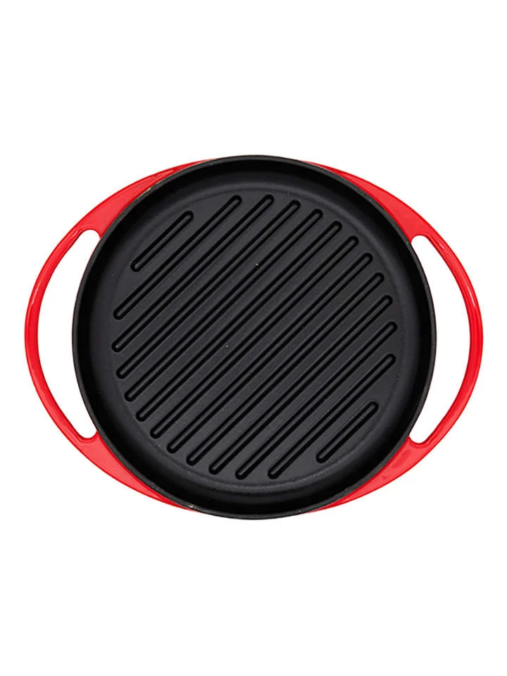 Laguiole Grillplatte In Schwarz/ Rot