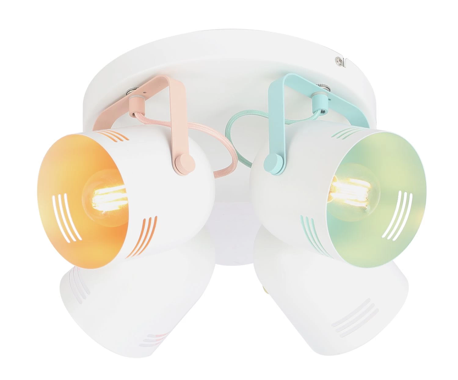 Spot Strahler In Weiß Gelb Lila – Bild 4