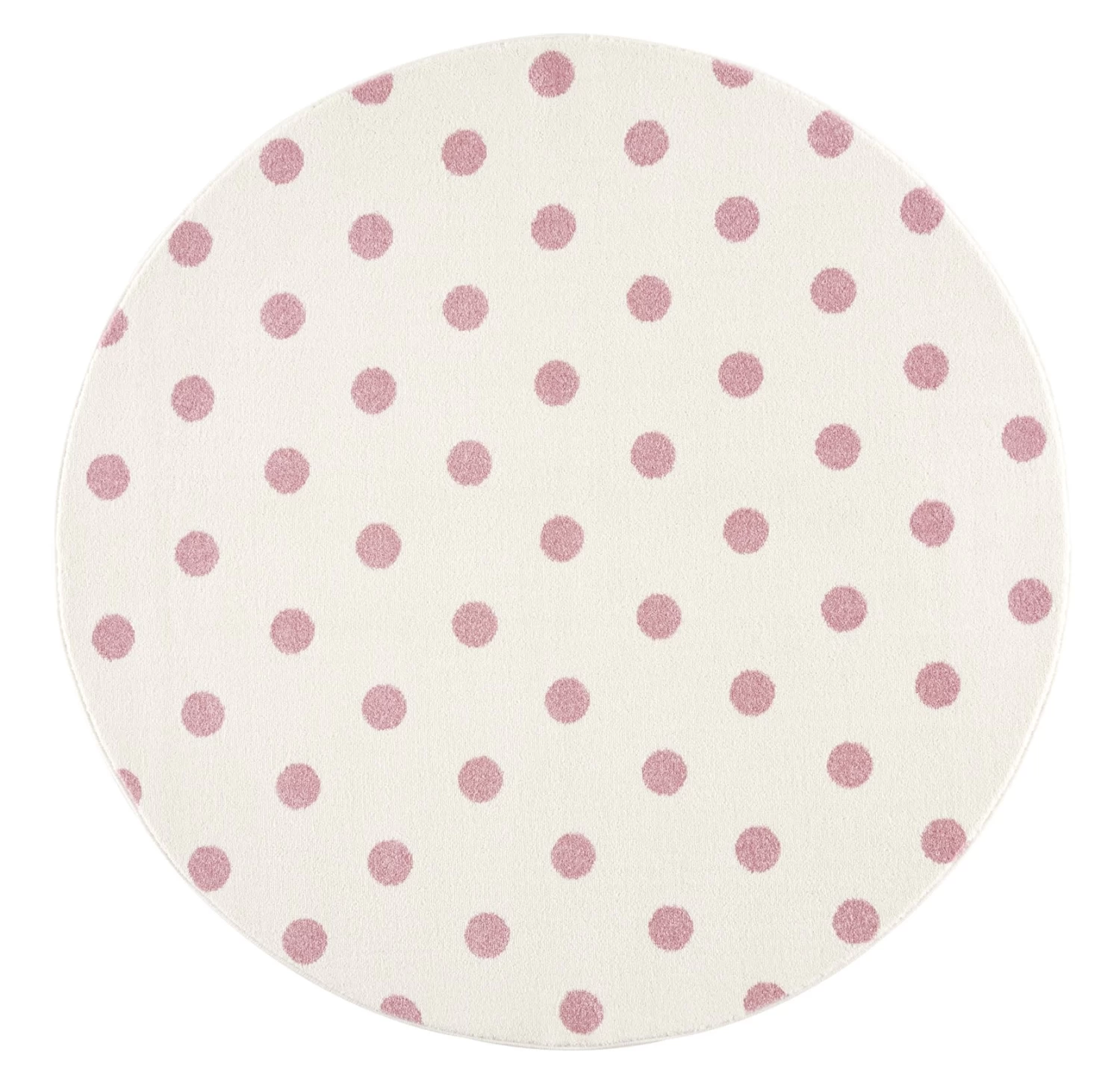 Teppich CIRCLE In Creme/rosa