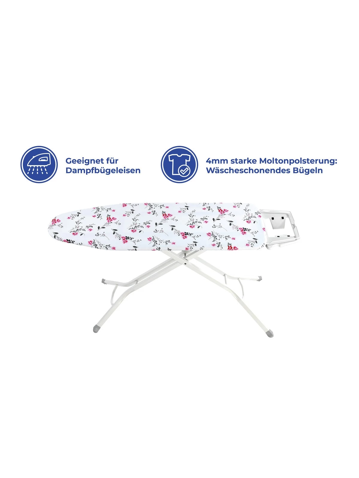 Bügeltischbezug Keramik M Floral Rot In Mehrfarbig – Bild 3