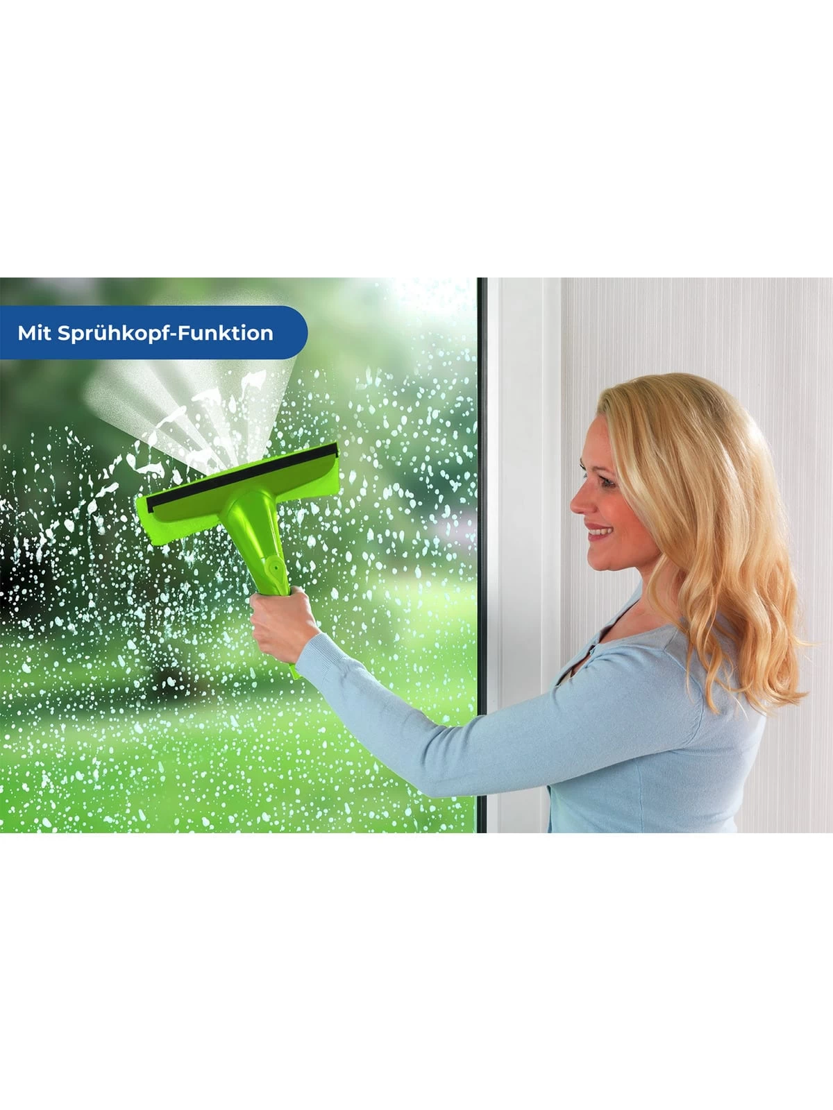 Sprüh-Fensterwischer Extra Lang In Silber – Bild 14