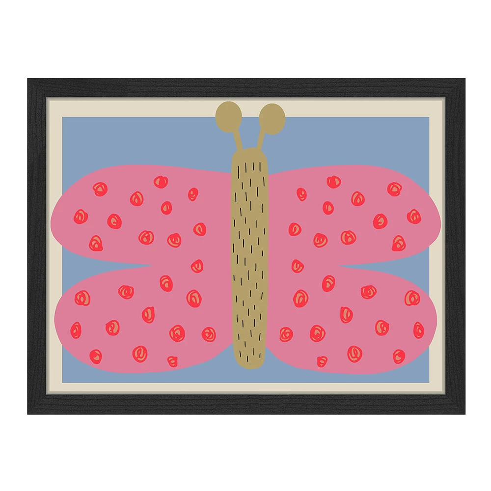 Wandbild " Schmetterling " In Schwartz – Bild 6