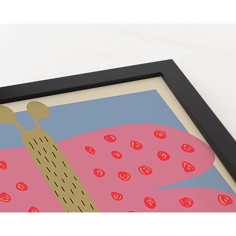 Wandbild " Schmetterling " In Schwartz – Bild 8