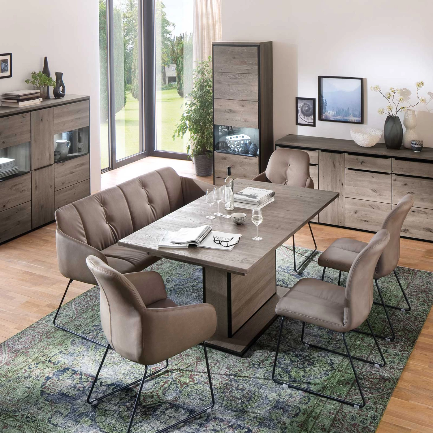 2er Set: Armlehnstuhl Tessera E In Braun (B) 62 X (H) 101 Cm – Bild 2