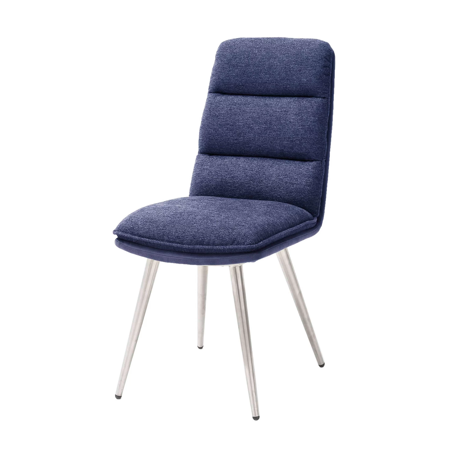 2er Set: Polsterstuhl Fida In Blau (B) 46 X (H) 97 Cm